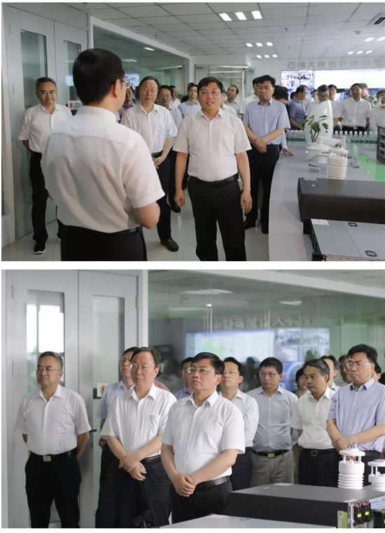 南京市委常委会集体调研云创大数据,省委常委、市委书记张敬华主持调研